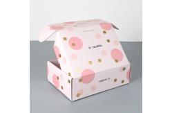 China CMYK Custom Corrugated Shipping Boxes Printing For Cosmetics supplier