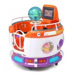 Carousel Fire Truck Coin Operated Kiddie Ride Game Machine Revolving Cup MP5 for sale