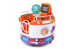 China Carousel Fire Truck Coin Operated Kiddie Ride Game Machine Revolving Cup MP5 supplier