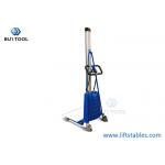 Automatic Hydraulic Stacker Handling Tools Electric Work Positioner Lift Truck 550lb Capacity for sale