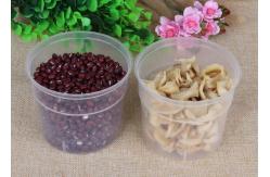 China Fold Airtight PP Cap Canisters Plastic Sauce Bottles For Beverage supplier