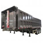 40CBM Hydraulic Tipper Trailer Semi Dump Trailers for sale