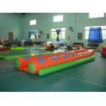 Colorful Inflatable Double Banana Boat For 12 People , Inflatable Water Games for sale