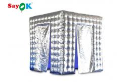 China Inflatable Party Tent Water Resistant Inflatable Led Photo Booth For  Advertising / Promotion supplier