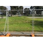 Australia 6x12 Portable 2.1m High Galvanized Temporary Fence Panel for sale
