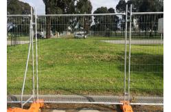 China Australia 6x12 Portable 2.1m High Galvanized Temporary Fence Panel supplier
