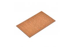China 1000mm-2000mm Wood Aluminum Integrated Panel with PE/PVDF Coating Impact Resistance supplier