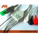 Hellige Compatible 3 Lead Snap Direct-Connect ECG Cable - 303-442-99 for sale