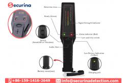 China Adjustable Sensitivity Security Metal Detector Wand High Sensitive Scanner Tool supplier