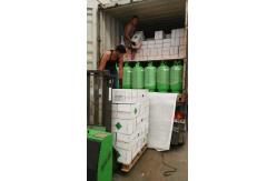 China 99.5 High Purity Refrigerant R404A Refillable Cylinder 12L supplier