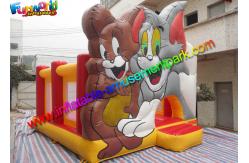China Amazing Tom And Jerry Commercial Bouncy Castles Inflatable Jumping House Water - Proof supplier