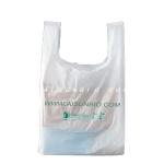 Packaging As4736 Compostable Food Bags With Handles Pe Plastic Poly Material for sale
