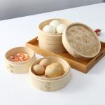 High Refreshment Wooden Cooking Utensils 15cm 26cm 30cm Bamboo Steamer Cover