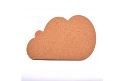 China Home Bulletin Cloud Shaped Cork Board Sustainable High Density supplier