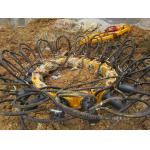 Heavy Cylinder Pile Cutting Machine Excavator Attachment KP315 KP380 600kN for sale