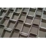 Horseshoe Wire Mesh Belt Flat Carrying Surface Excellent Air Circulation For Drying for sale