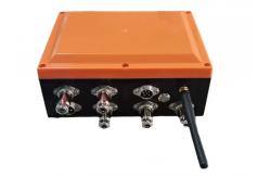China Automatic Lora Wireless Irrigation Controller Waterproof ABS 4ch Latching Valve Controller supplier