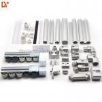 Aluminium Alloy Lean Tube Customizable Round Aluminum Pipe For Racking System