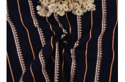 China Soft And Skin-Friendly Durble Striped Knit Fabric For Casual Wear supplier