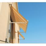 Heavy Duty Aluminum Window Awning Alu Bracket Outdoor Retractable Window Shade for sale