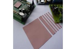 China Multipurpose Thermal Insulation Pad Yellow Silicone Durable For LED supplier