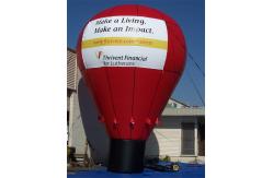 China Free shipping 4 meter high inflatable PVC floating advertising ground balloon supplier