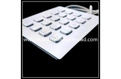 China Wireless Industrial Numeric Keypad 20 Stretched Keys 4mm supplier