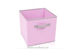 China Portable 420D 600D Non Woven Closet Underwear Storage Box With Lid supplier