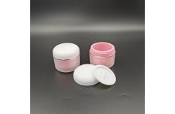 China Round Pp Double Cosmetic 100g Cream Jar For Skin Care Moisturizer supplier