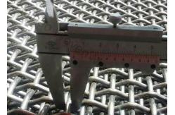 China Manganese Steel Rock Screen Mesh , Self Cleaning Screen Mesh For Mining Sieving supplier