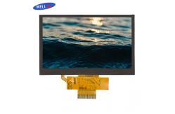 China 4.3 Inch High Resolution LCD Display With 24bit RGB Interface supplier