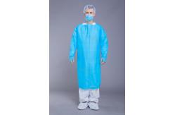 China Individually Wrapped PPE Plastic Isolation Gowns For Virus Protection supplier