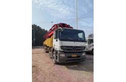 China 2019 Shacman Used Concrete Pump Truck 56m With Benz Truck In Perfect Status supplier