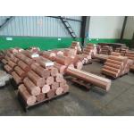 ASTM B196 C17200 Round Beryllium Copper Bar / Rod For Industry