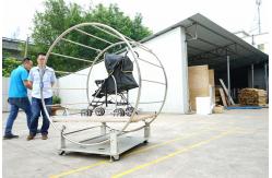 China 100 Degrees Turntable Strollers Testing Machine For Baby Carriages supplier