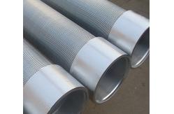 China Sand Control Wedge Wire Mesh Water Well Slot Screen Tube Easy To Install supplier