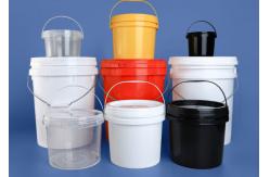 China Seal Lid Rounded Plastic Bucket For Convenient And Safe Storage supplier