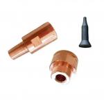 Nut Welding Electrode Cap Cover With KCF Pins CuCrZr Material Screw Nut Electrodes M6 M8 M10 for sale