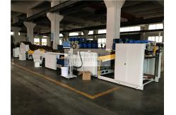 China Bottom Handle Automatic Paper Bag Making Machine With Tube Glue And Top Folding supplier
