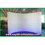 Inflatable Photo Studio White Lingting Inflatable Photo Booth With Bottom Light For Rental 3x2m for sale