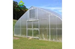 China 6-12m Span Anti Dripping PC Board Greenhouse With Shading System supplier