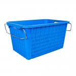 Conveniently Designed Plastic Mesh Crate for Fresh Fruits and Vegetables