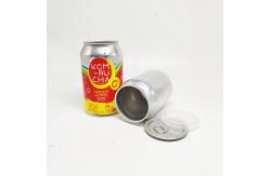 China 500ML Aluminum Beverage Cans With Easy Open Ends Slim Sleek supplier