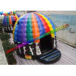 Crazy Air Music Commercial Bouncy Castles For Dancing Customized for sale