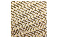 China Decorative Metal Mesh Resistance  Acid Architectural Woven Wire Mesh Panel supplier
