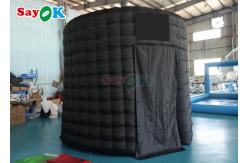 China Portable Customized Air 360 Photo Booth Enclosure Inflatable Cube Backdrop Tent supplier