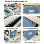 NanBo 22 Sheets Manual Desktop Binding Machine For Office