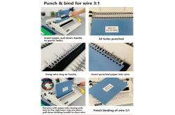 China NanBo 22 Sheets Manual Desktop Binding Machine For Office supplier
