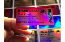 China Customized Vial Labels With High Gloss Finish Sticker Labels Logo Custom supplier
