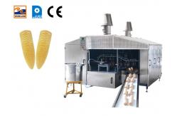 China Biscuit Ice Cream Cone Wafer Making Machine Commercial 0.75kw supplier